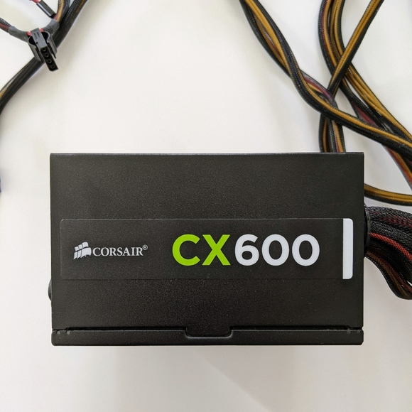 CORSAIR CX600 Power Supply Model 75-001668 Very Good Pre-Owned Condition - Picture 4 of 16